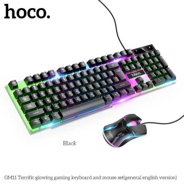 Juego de teclado y mouse para juegos GM11